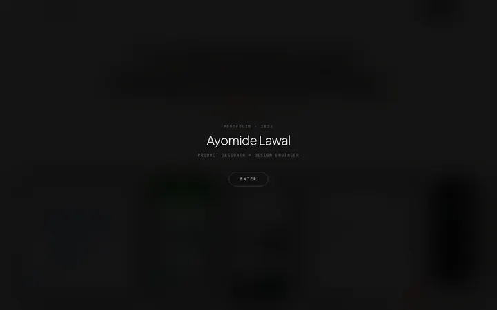 Ayomide Lawal 的个人作品网站