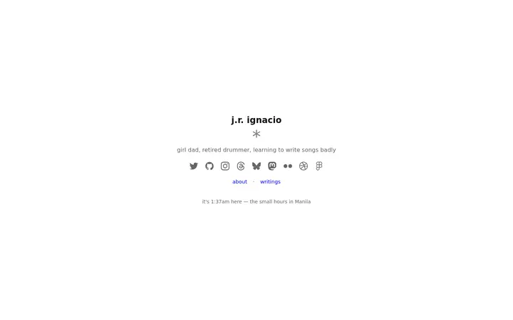 j.r. ignacio 个人站的 404 页面