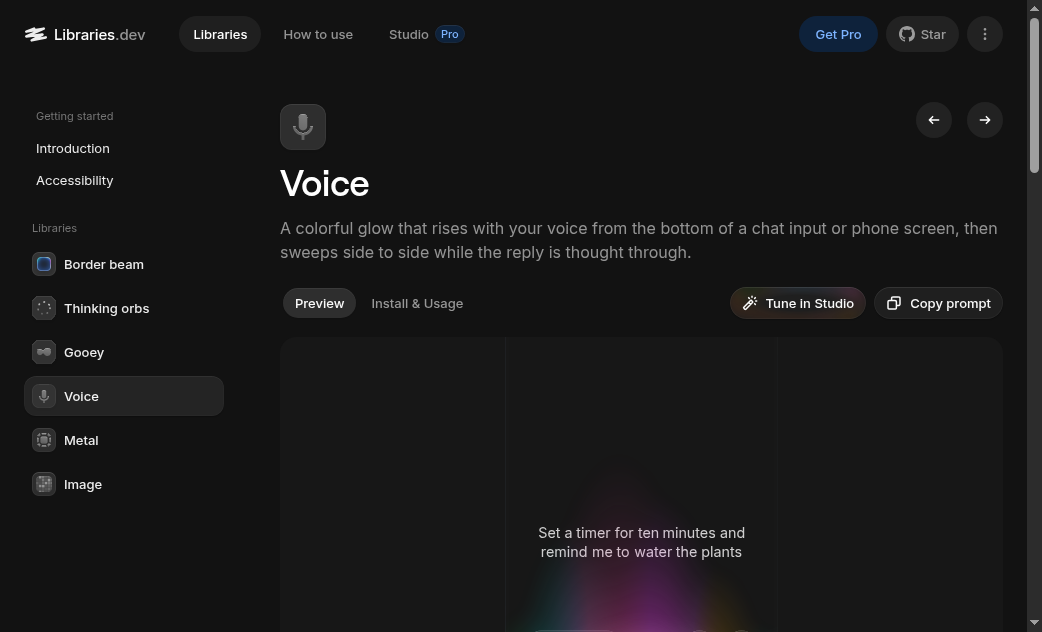 零依赖语音光晕动效组件 Voice Effect 发布(第 1 张,共 2 张)