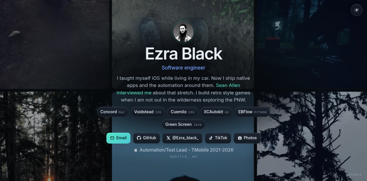 Ezra Black 更新工程师作品集