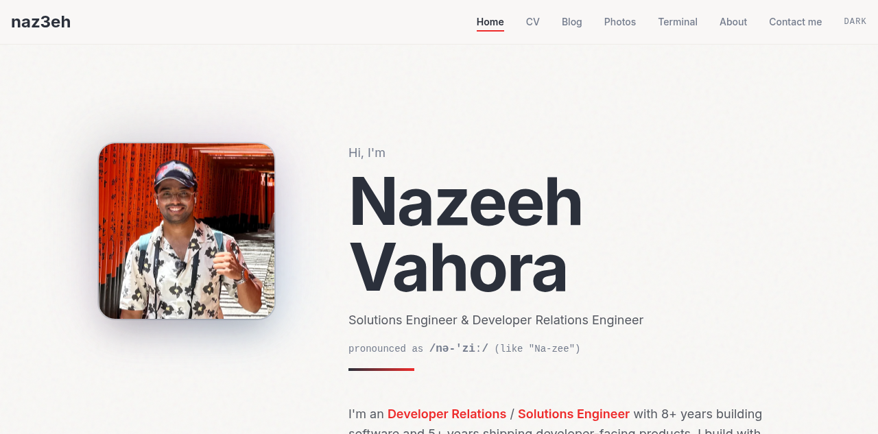 Nazeeh Vahora 把 Tracwell 分析接入个人站