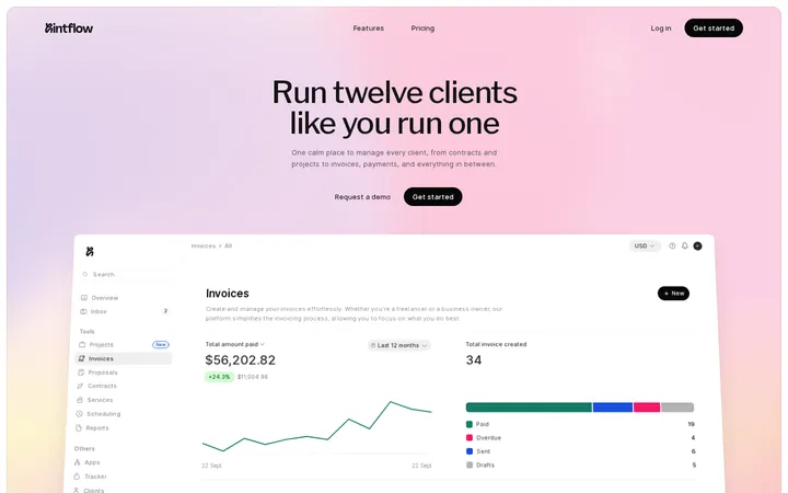Hintflow launches landing page for its AI CRM workspace