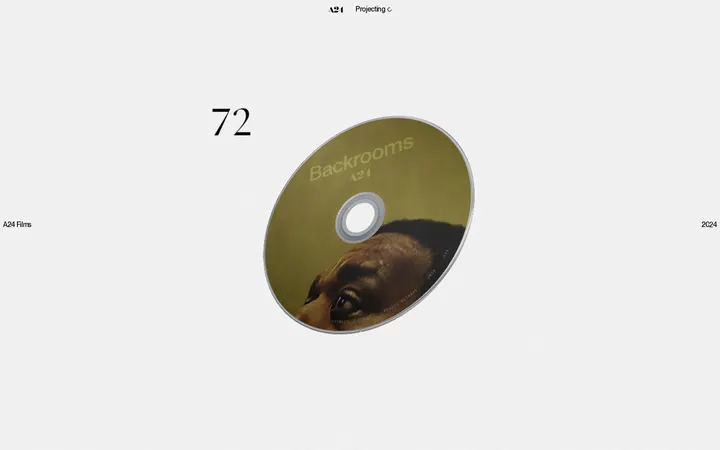 A24 Films：独立电影片库的 CD 叙事站