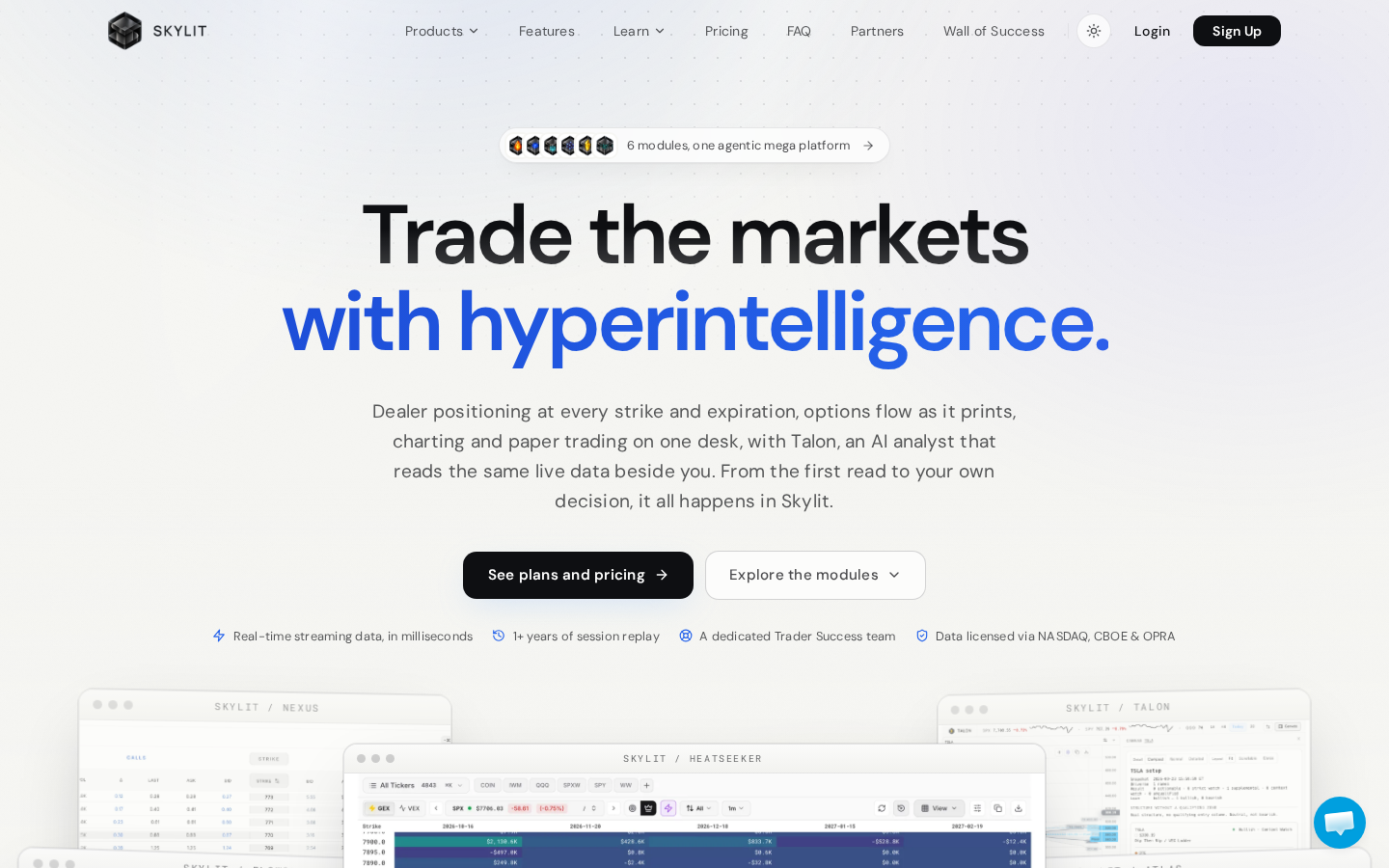 Skylit:交易员桌面上的 Agentic 情报台