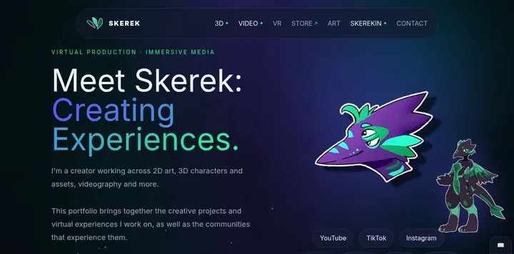 Skerek 的 VRChat 虚拟形象创作者作品集