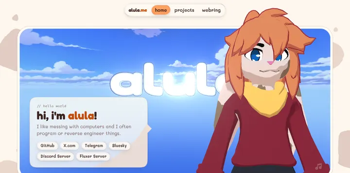 Alula 重做个人网站，主打 HDR 与 WebGPU