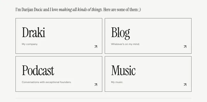 Darijan Ducic launches personal website and blog