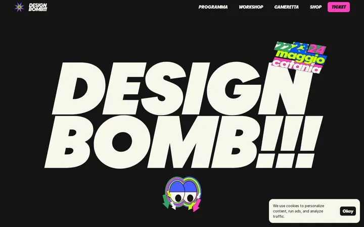 Design Bomb：霓虹砸字的卡塔尼亚设计节