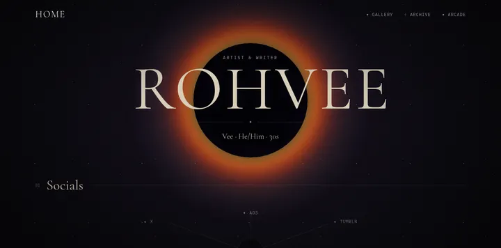 Rohvee 的 Neocities 同人作品站