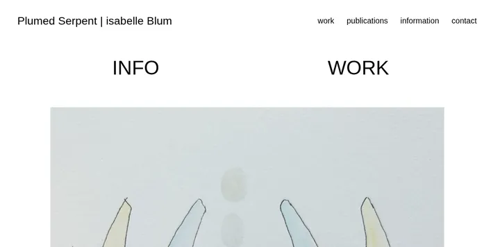 Isabelle Blum 再次改版艺术站 Plumed Serpent