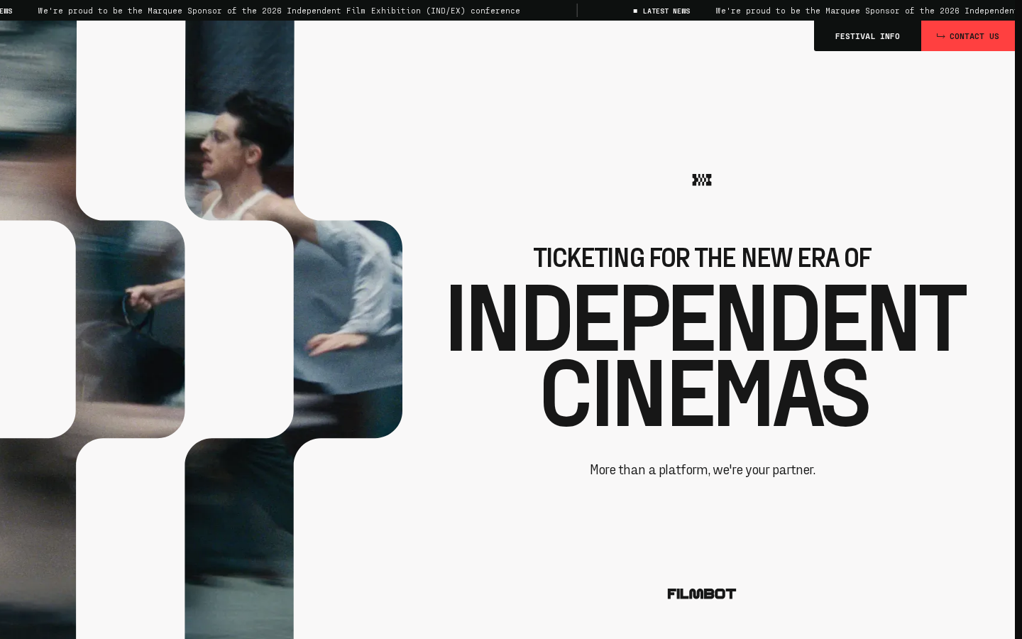 Filmbot:独立影院新时代的售票伙伴