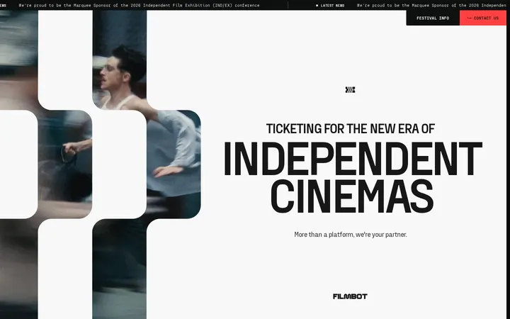 Filmbot：独立影院新时代的售票伙伴