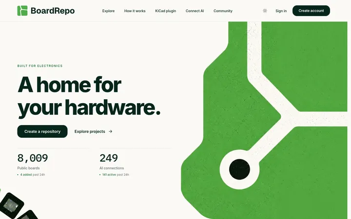 BoardRepo：绿铜箔里的硬件 GitHub