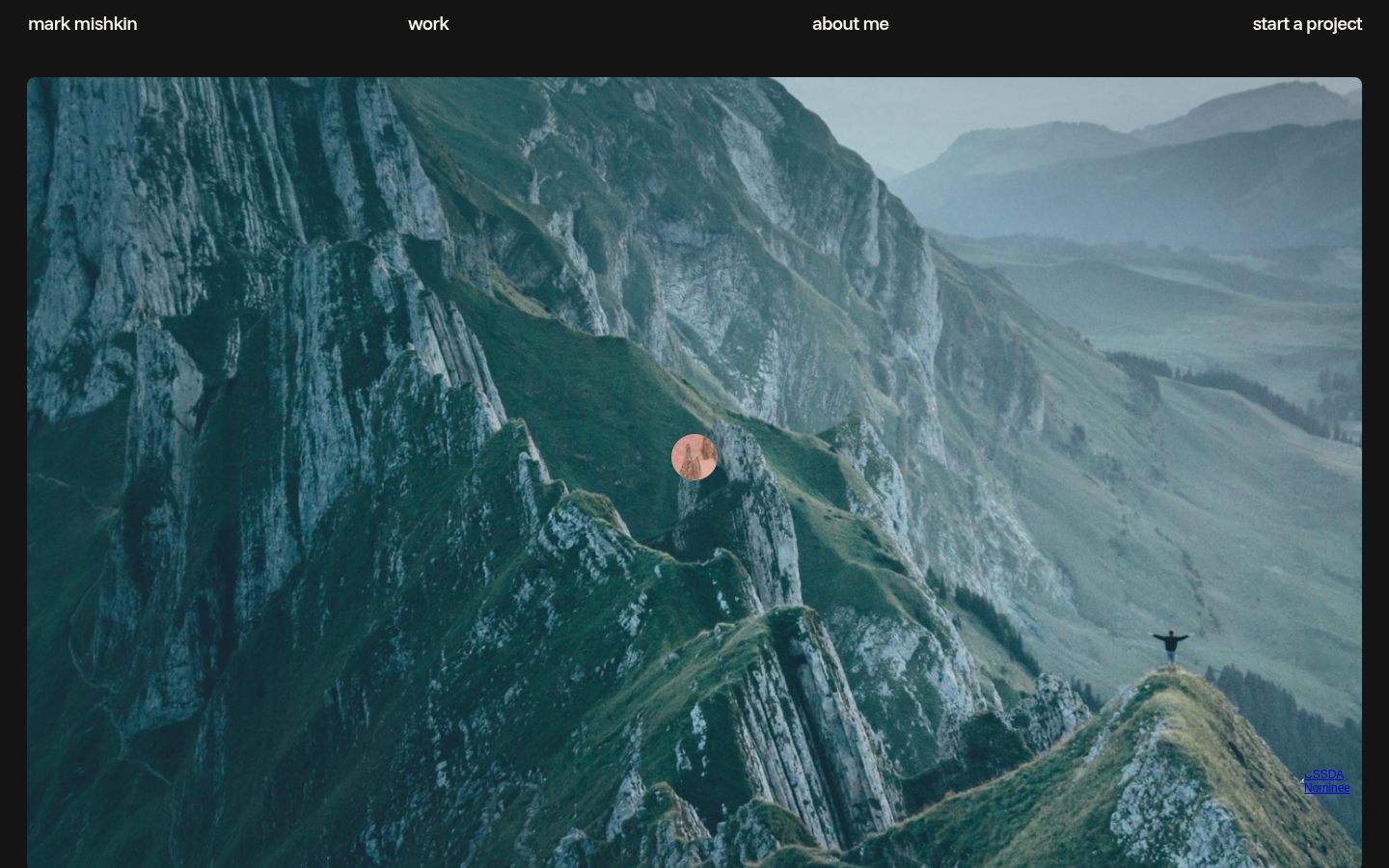 Metamiao:CSS Winner 级设计师暗色作品集