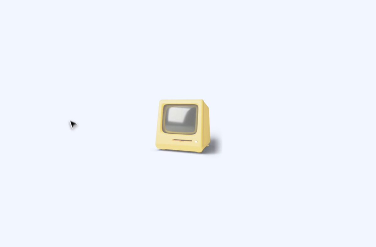 Blake：用 57 张 Blender 渲染做的复古电脑主页