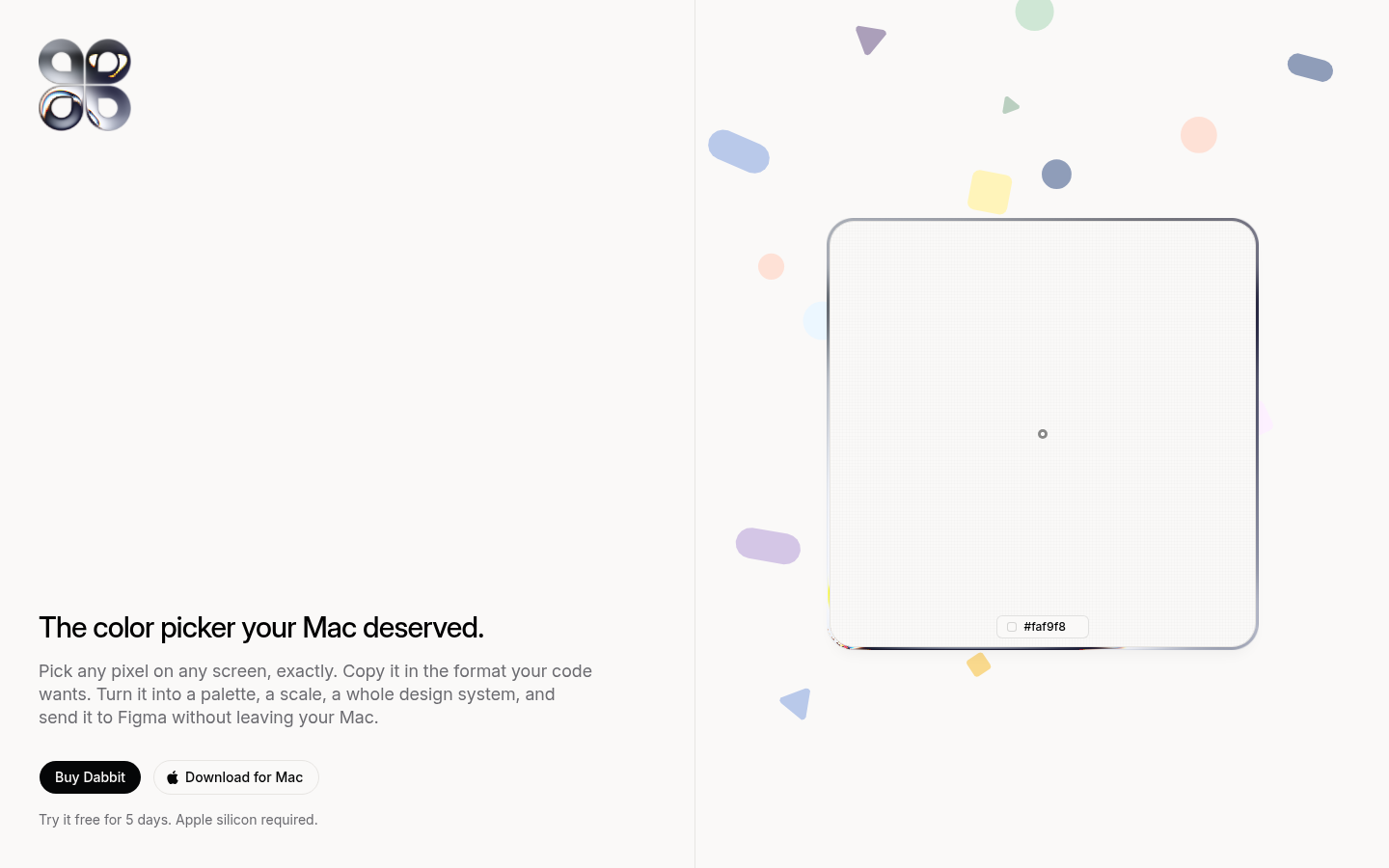 Dabbit:会跟着你滚动的 macOS 取色器