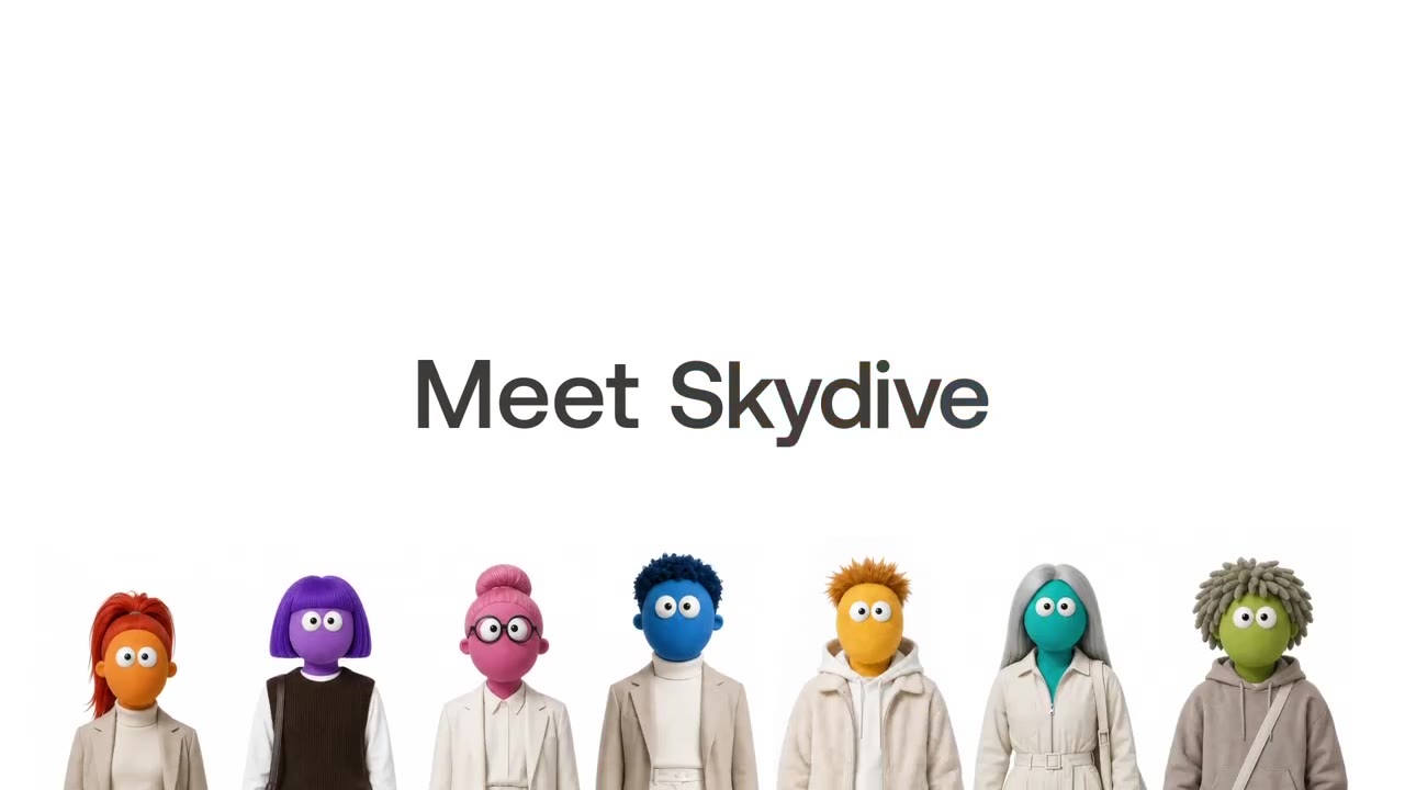 Skydive：可组队 Agent 发布片
