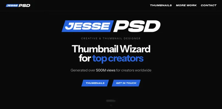 JessePSD 的创意与缩略图设计站