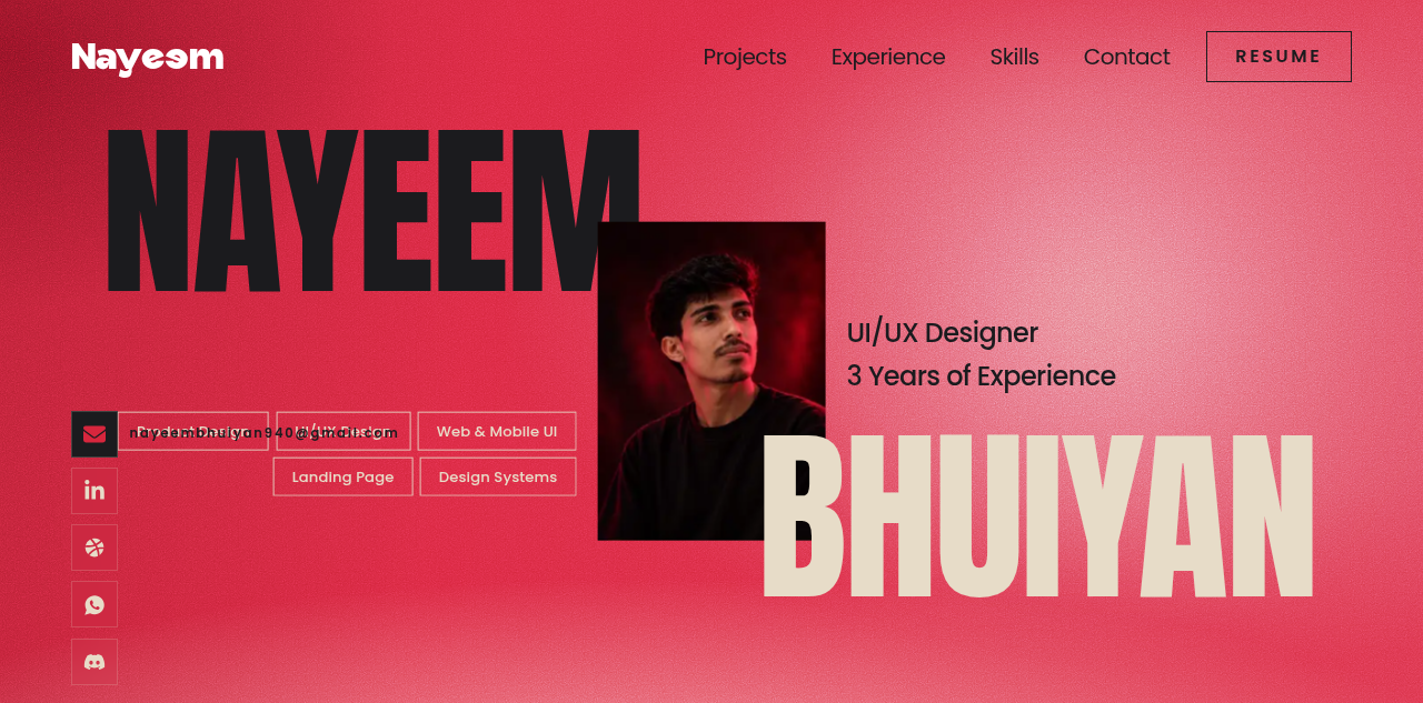 Nayeem Bhuiyan 的 UI/UX 设计师作品集