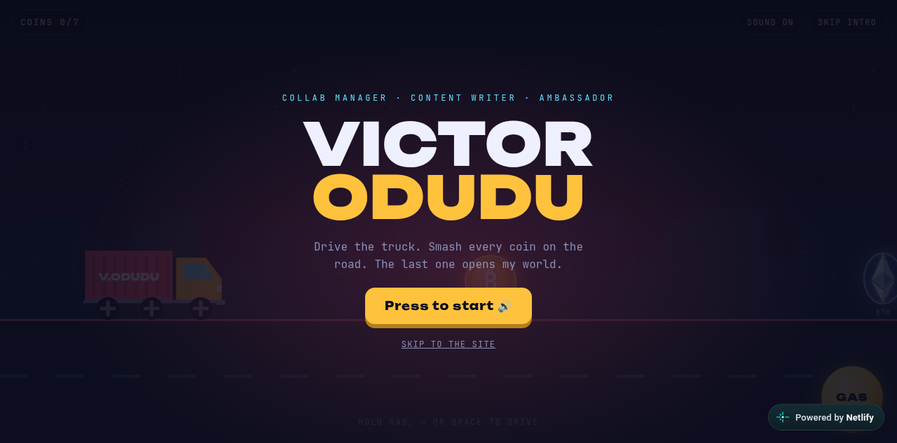 Victor Odudu 的 Web3 作品集