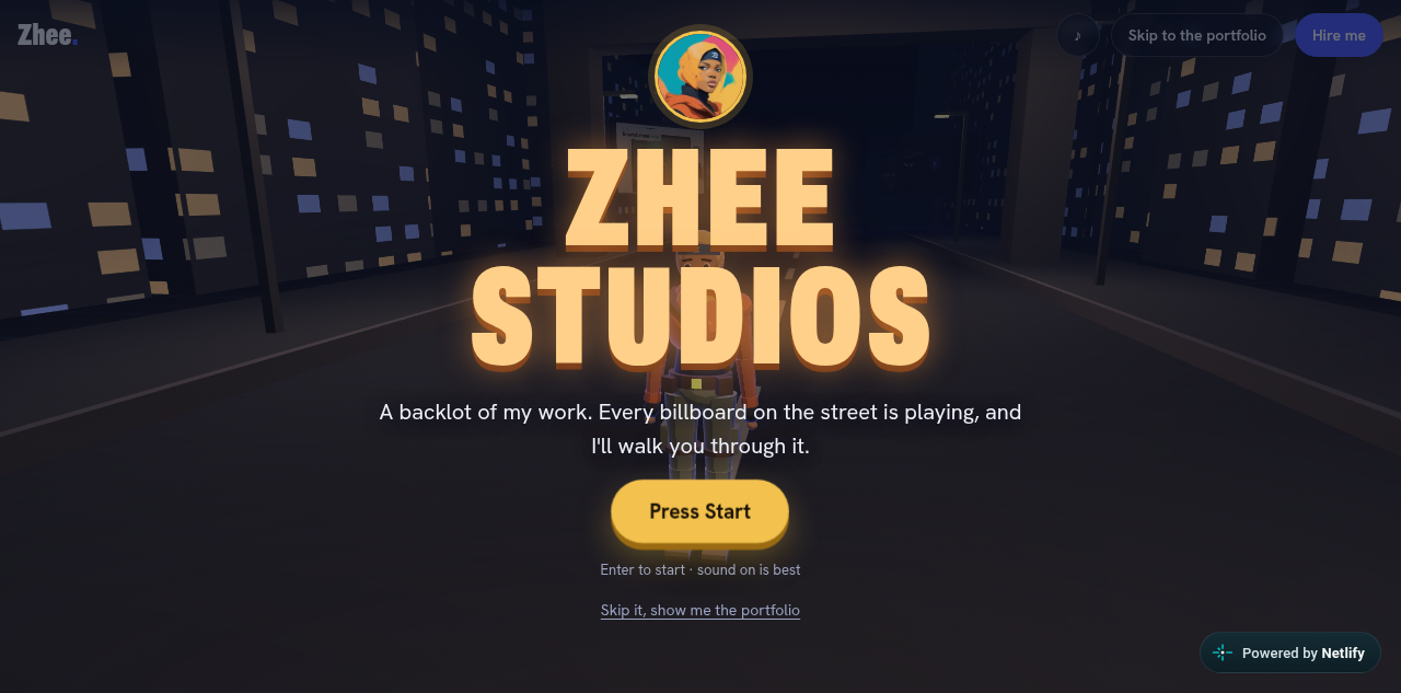 Zhee 的 3D 电影巡游作品集