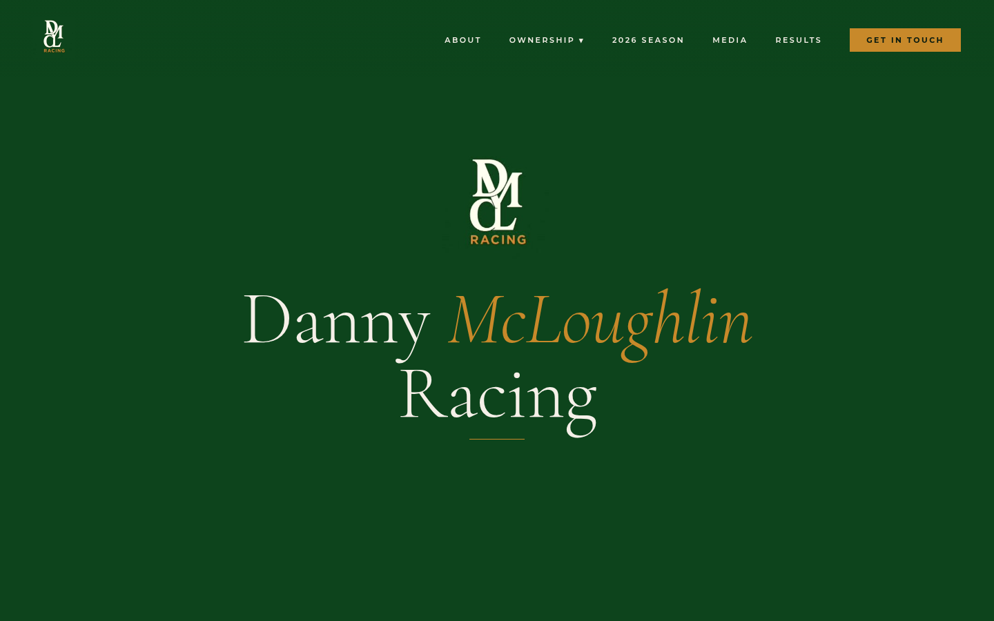 Danny McLoughlin Racing：墨绿配金色衬线的爱尔兰赛马训练师官网