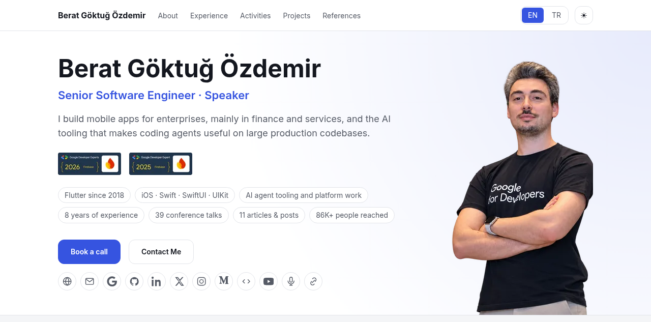 Berat Göktuğ Özdemir 的数字简历与作品集