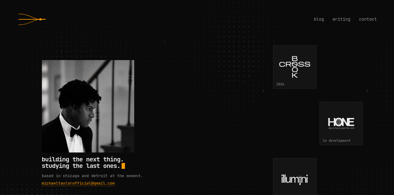Michael Taylor's personal website