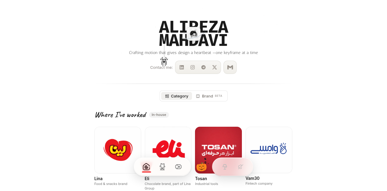 Alireza Mahdavi 的动态设计站