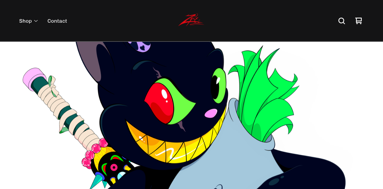 Zaid Kirdsey 的 Ruffhousearts 版画店