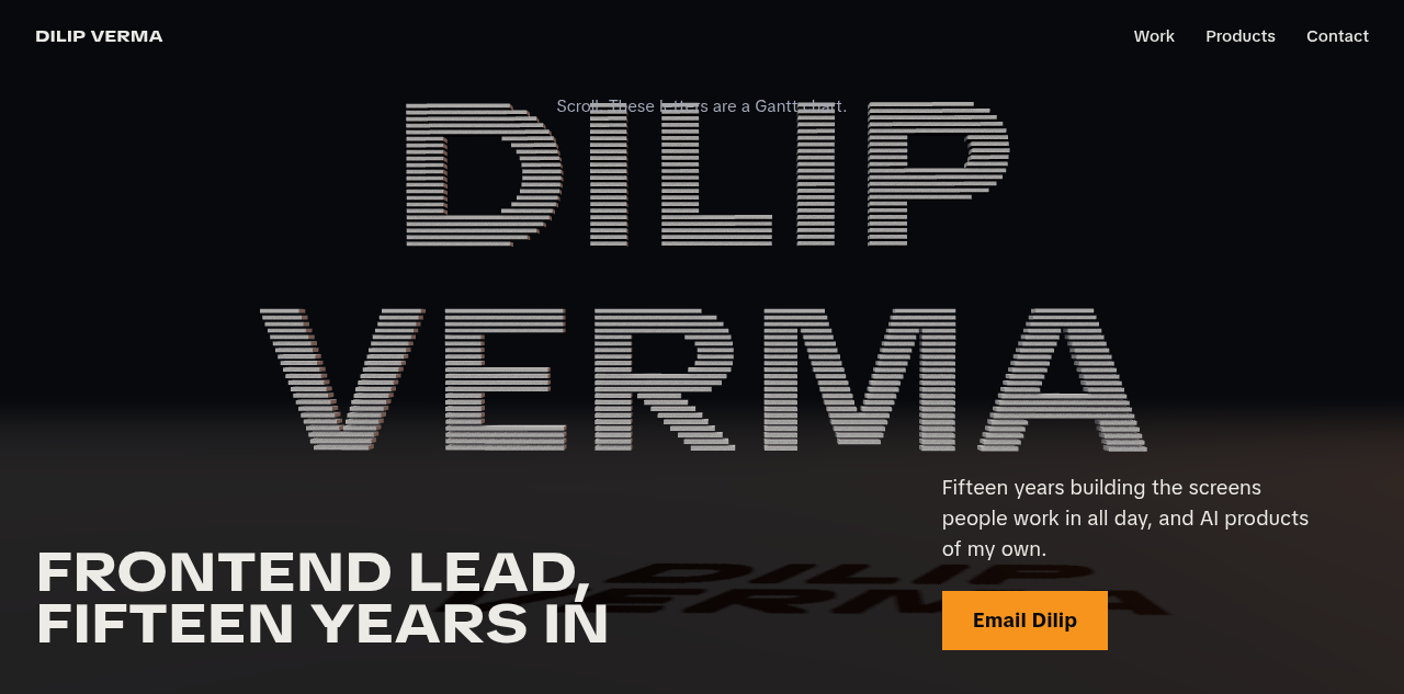 Dilip Verma 的前端作品集