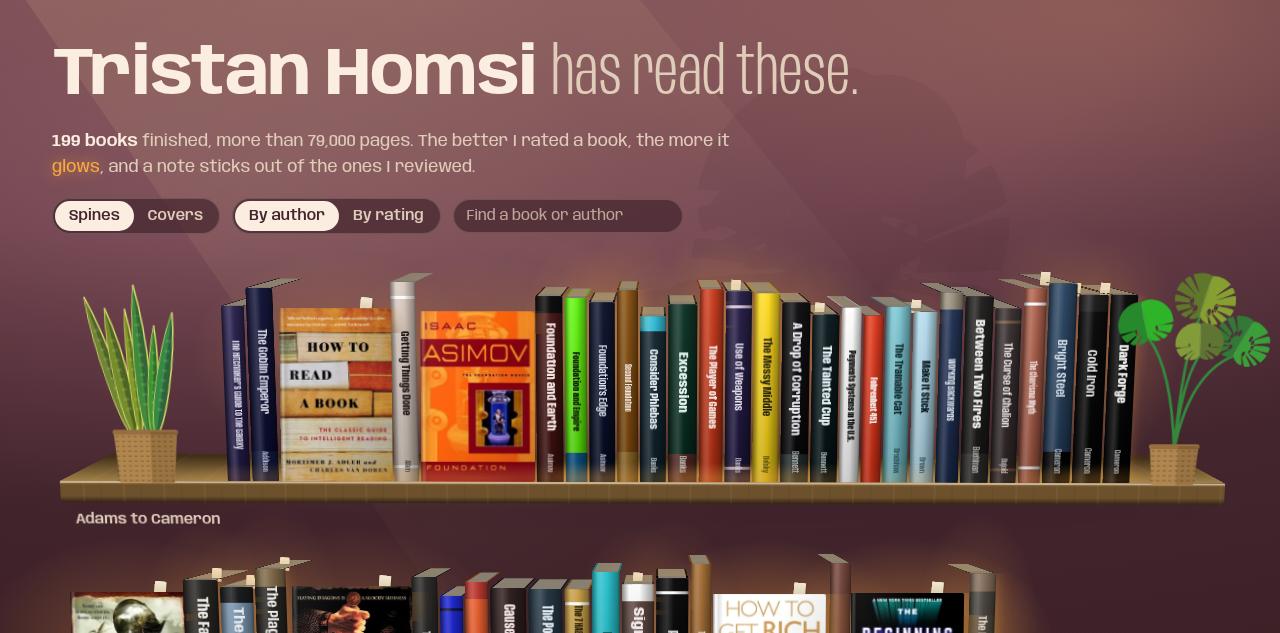 Tristan Homsi 的 Readwise 书架站