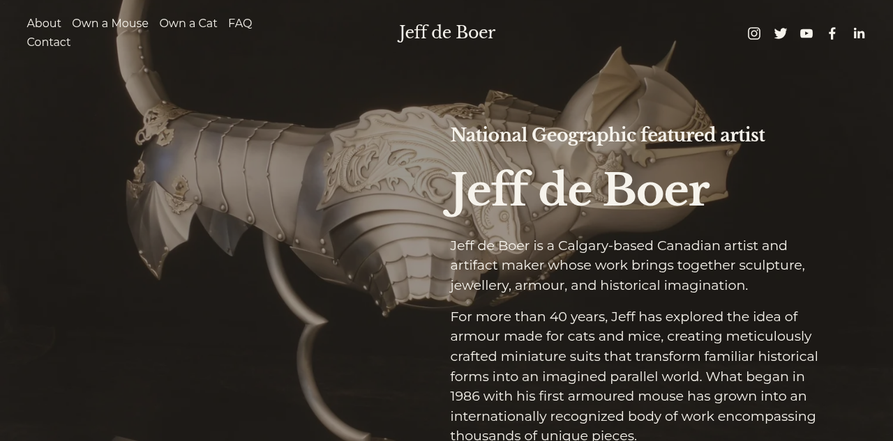 Jeff de Boer 的金属艺术站