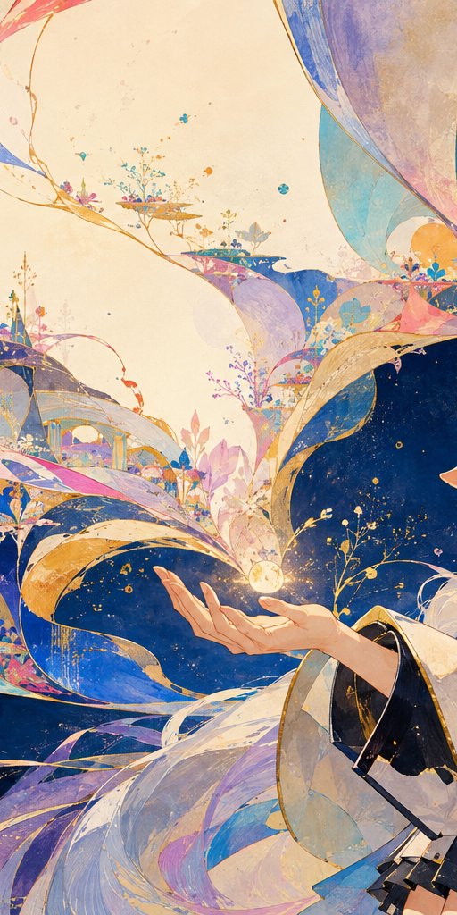 Japanese user has Astra generate a welcome illustration on launch day (image 2 of 3)