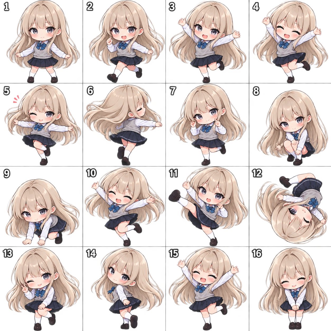 GPT Image 2.5 sprite sheets animate characters via MiniMax H3