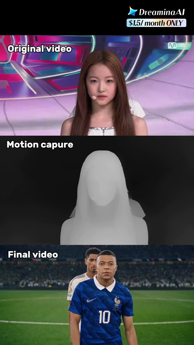 Dreamina Canvas 动作捕捉：用参考视频控制角色动作