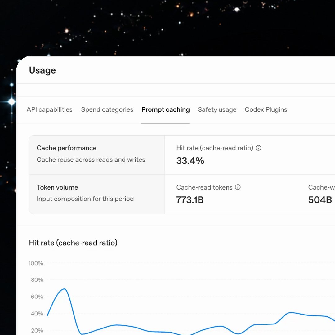 GPT-6 prompt caching upgrade cuts agent costs, OpenAI dev account says