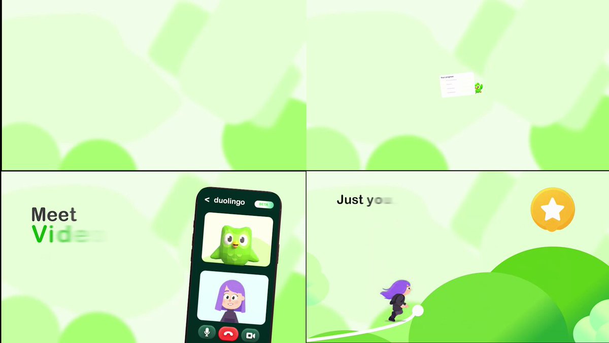 设计师用 Gemini Argon 做 Duolingo 动画短片