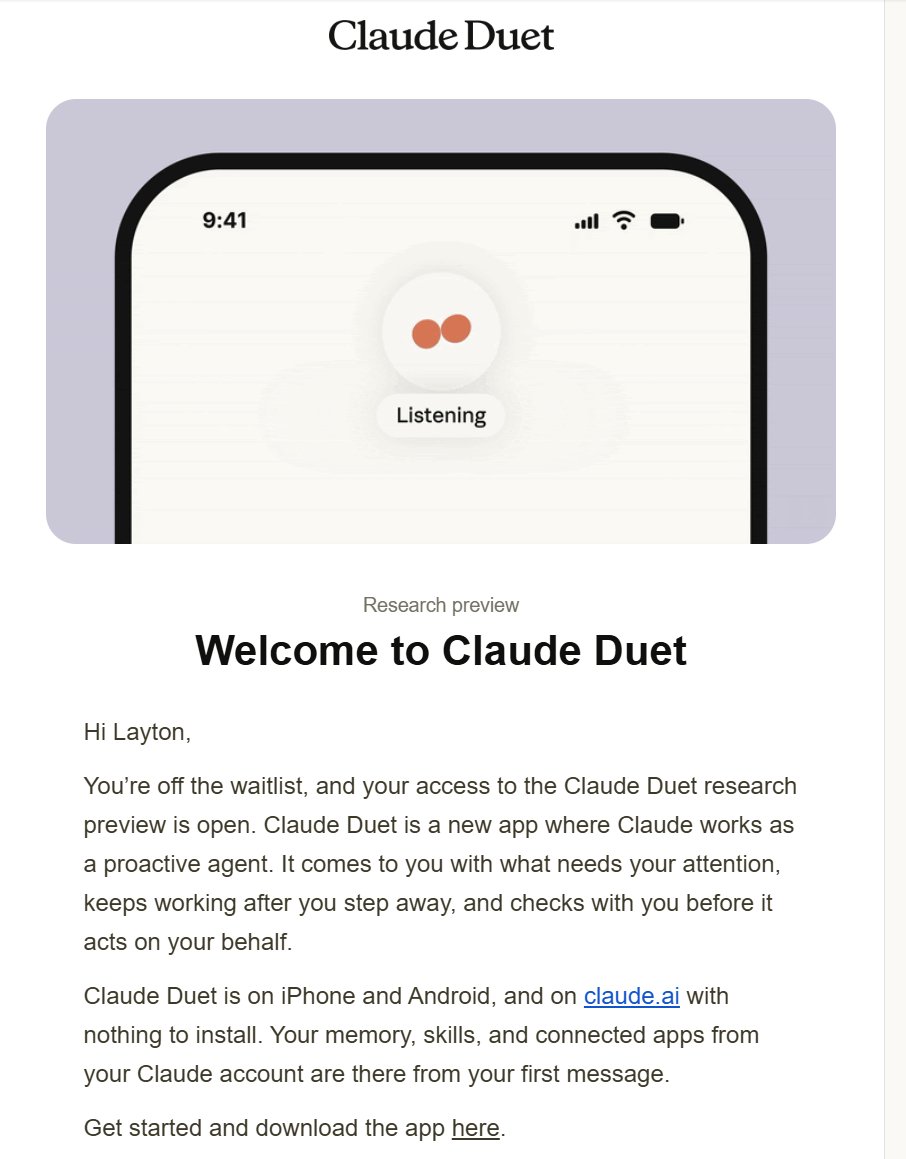 Claude Duet 上手 3 小时:跑 Opus 5.5、15GB 内存、比 Cowork 快