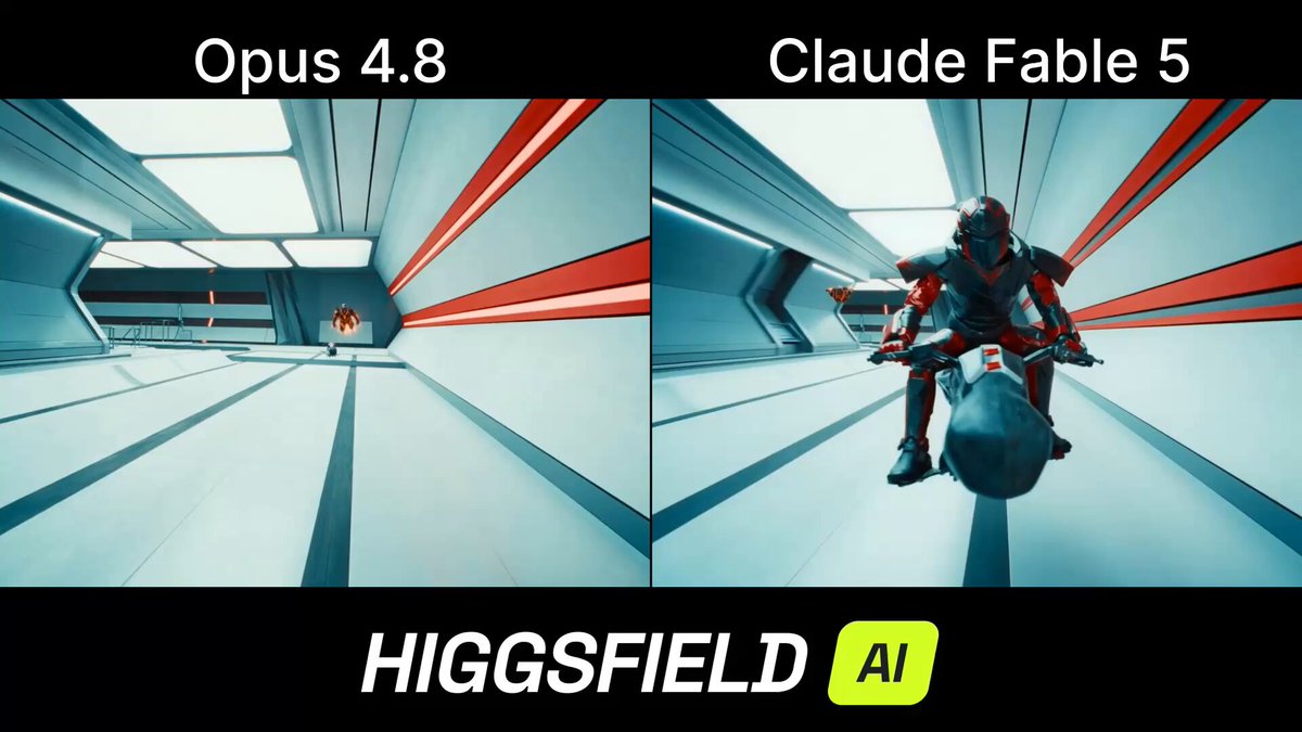 Higgsfield MCP 搭配 Claude 写剧本出片对比