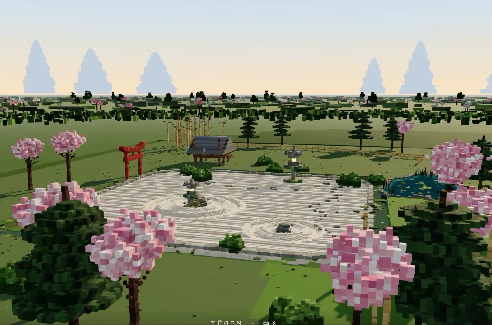 24-hour same-prompt run: M3.1 Flash's Japanese tea garden degrades over time (image 2 of 2)