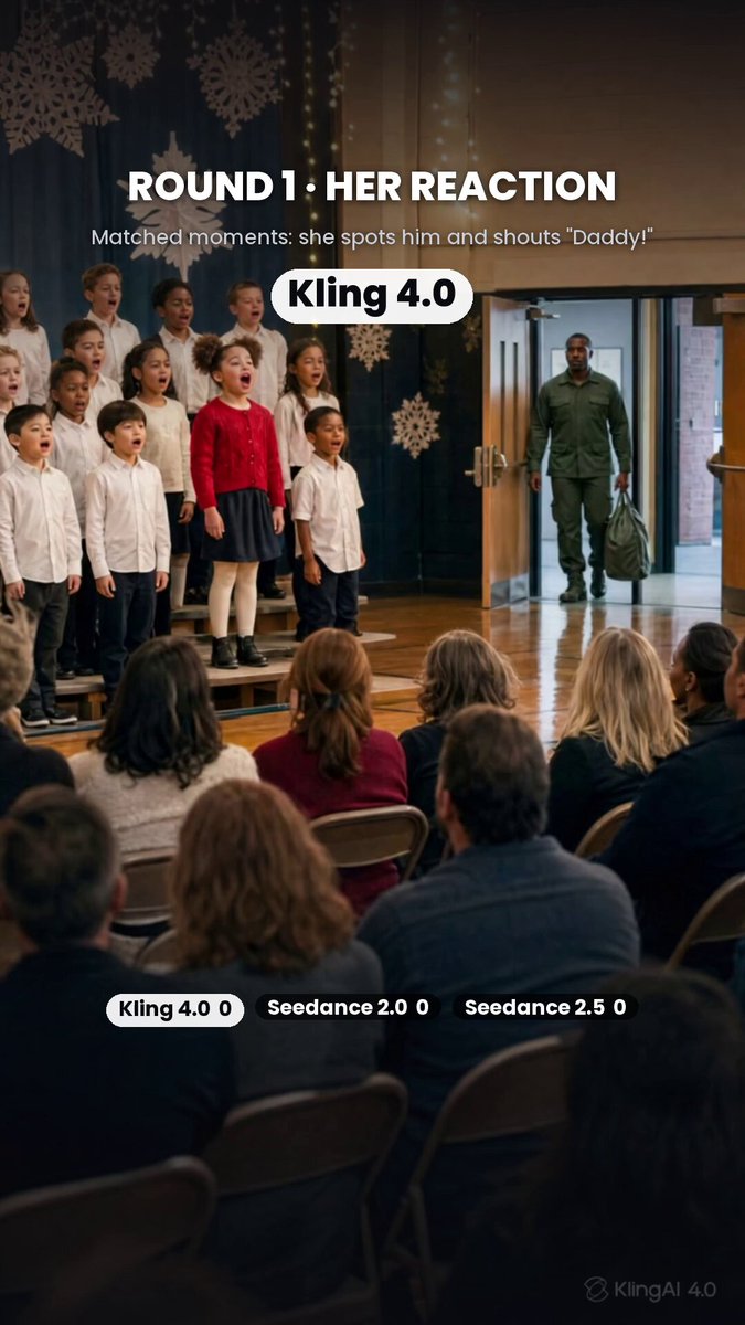 情感重逢场景对比：Seedance 2.0/2.5 vs Kling 4.0