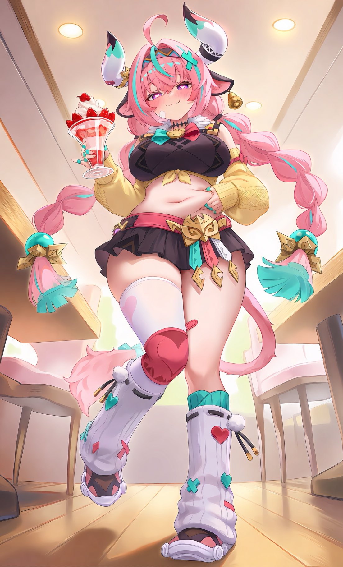 Varesa from Genshin Impact: PixAi vs GPT Image 2.5 comparison