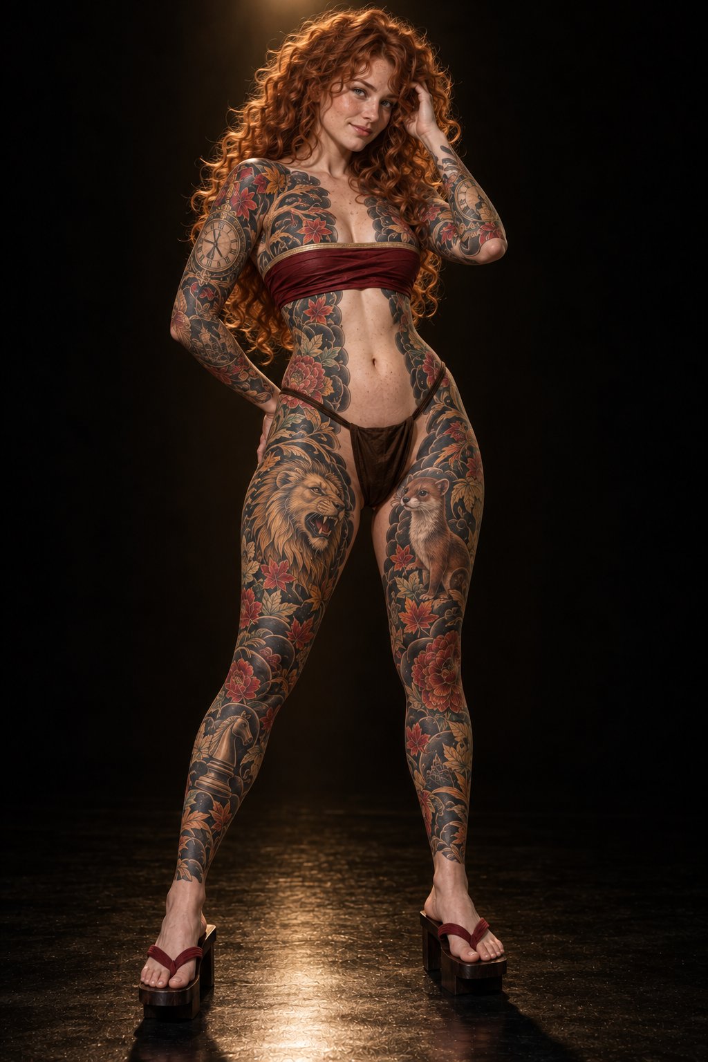 Harry Potter gender-swap and Yakuza tattoo prompt for GPT Image 2.5 (image 3 of 4)