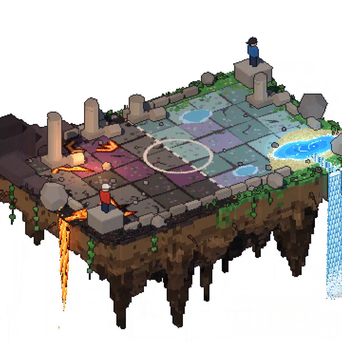 Opus 5.5 builds a pixel-art Charizard vs Blastoise fight