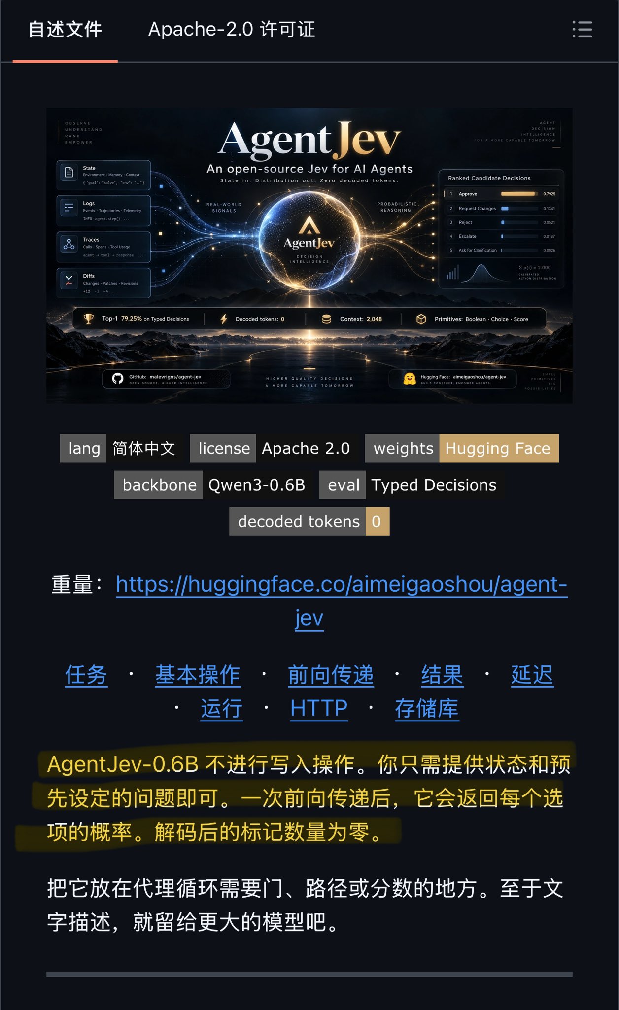 AgentJev-0.6B 开源决策模型:Typed Decisions 超 Laya(第 1 张,共 3 张)