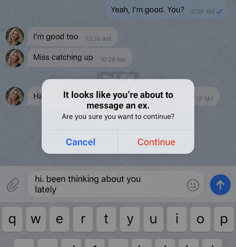 用 Jev 做的 Telegram 插件:拦住你给前任发消息