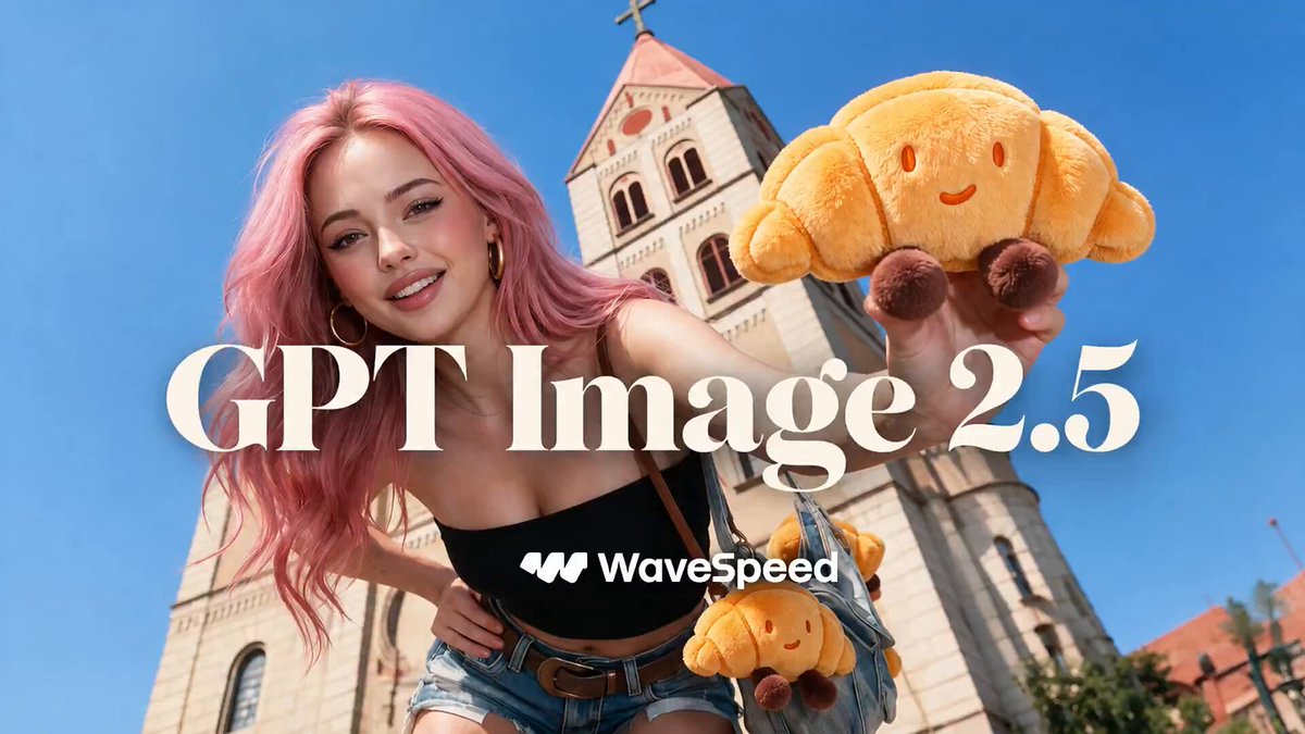 WaveSpeed demos GPT Image 2.5 turning one image into a visual sequence