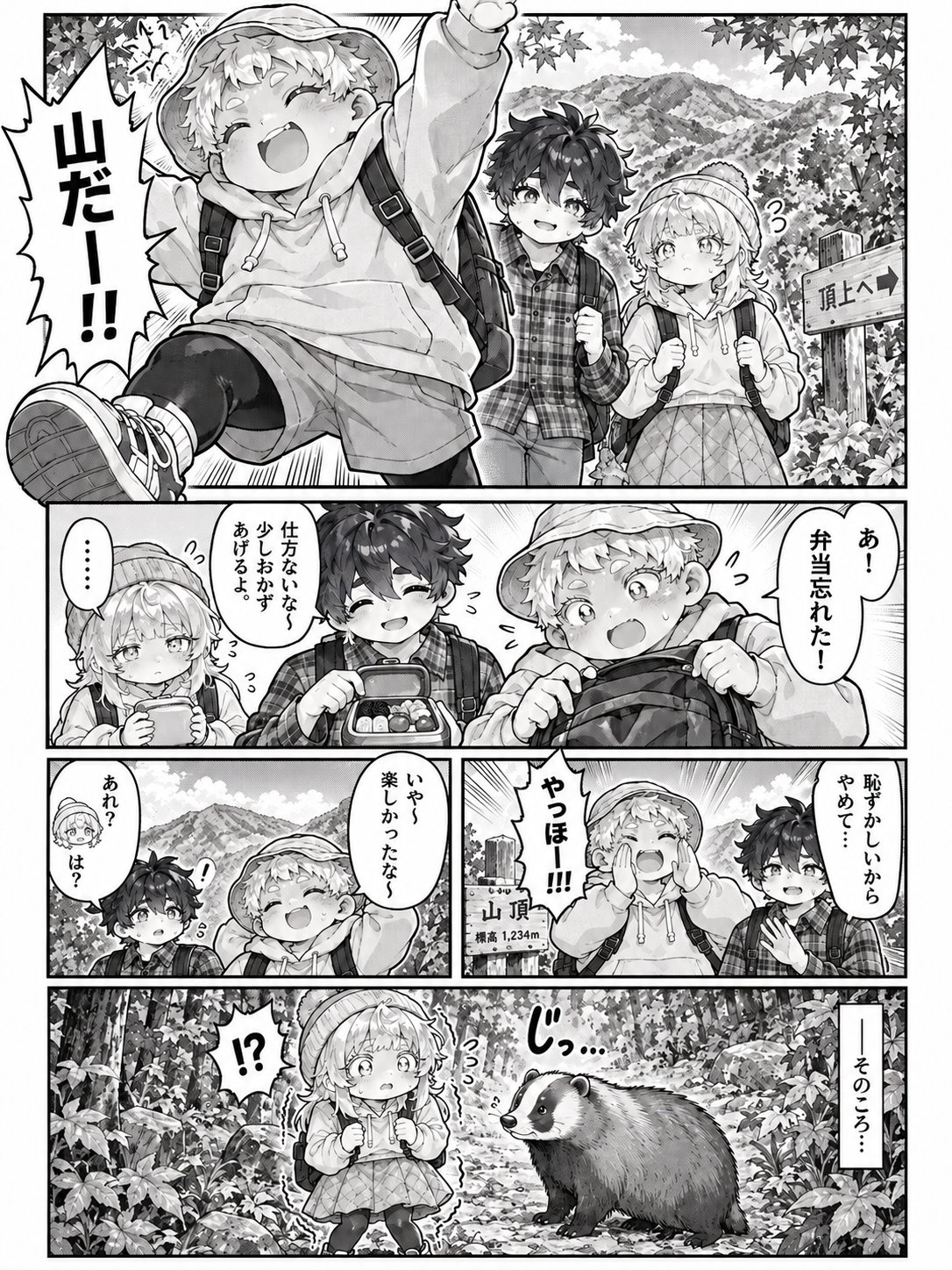 Same prompt and reference image: GPT Image 2.5 vs Nano Banana 2.1 on manga (image 2 of 2)