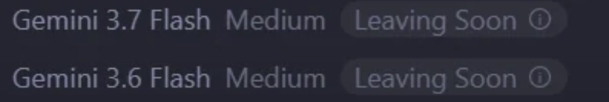Gemini 4 Argon rolls out as Gemini 3.6 and 3.7 Flash are removed